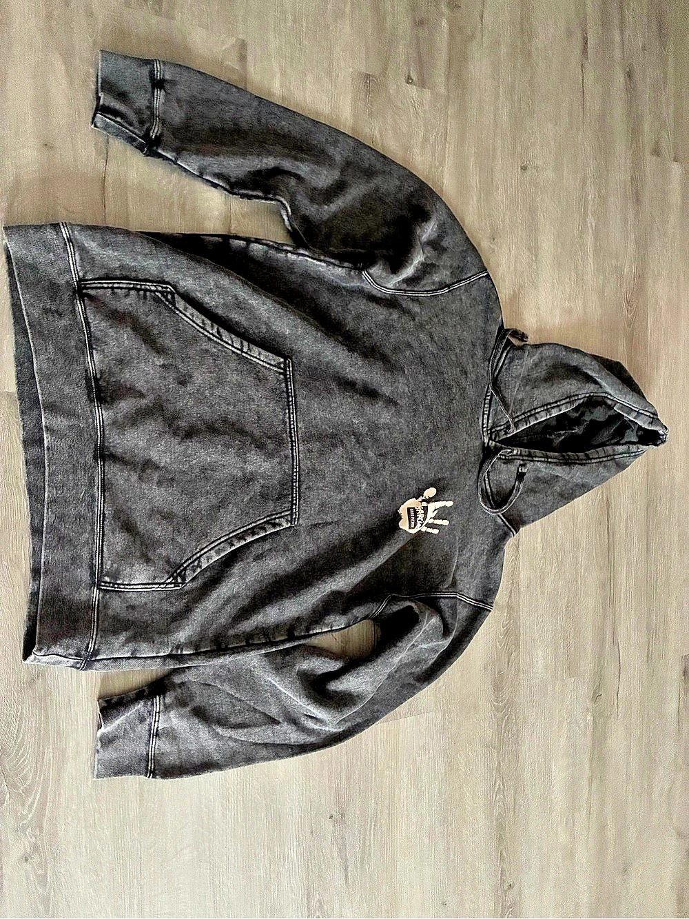 Hand Picked Black Hooded Jacket Size Medium